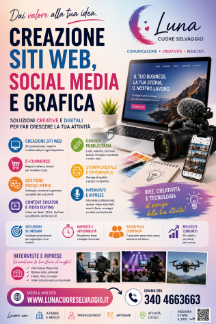 CREAZIONE SITI WEB, SOCIAL MEDIA E GRAFICA