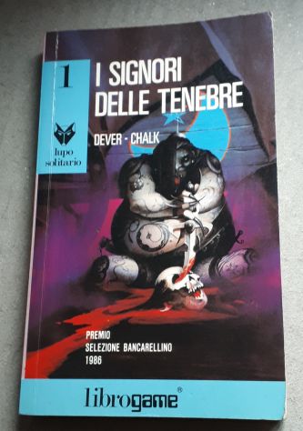 librogame 1, I SIGNORI DELLE TENEBRE, Joe Dever - Garry Chalk, Ed. E. ELLE 1985 - Foto 2