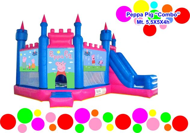 noleggio scivoli  gonfiabili animazioni per bambini a lecco 3478497587 - Foto 4