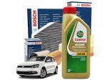 Kit Tagliando 5lt Olio Castrol EDGE Professional Longlife 3 5w30 Volkswagen Polo