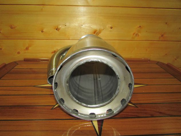 GOMITO/RISER in ACCIAIO INOX AISI 316L COMPATIBILE CON MOTORE: VOLVO PENTA - Foto 3