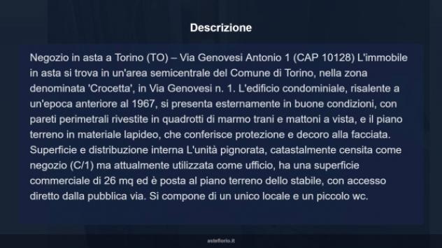 Immobile in asta di 26 m² in vendita a Torino - Foto 7