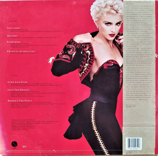 MADONNA -You Can Dance- Sire Records in England- LP 1987 - Foto 2