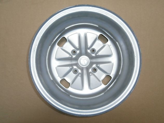 Cerchio ruota innocenti mini minor mini cooper misura 4,5x12 NUOVO - Foto 3