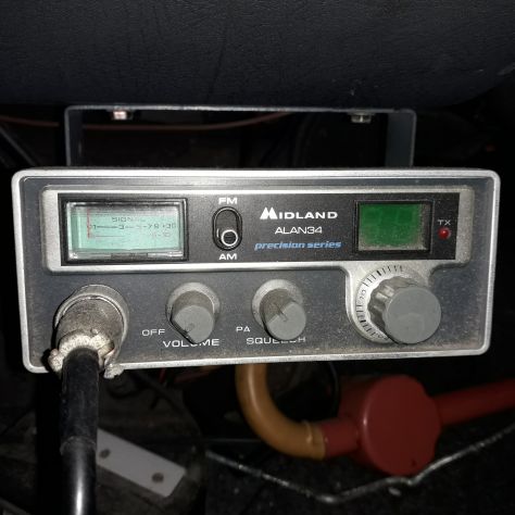 Radio CB MIDLAND ALAN 34 COLT 34+34 canali Usato vintage