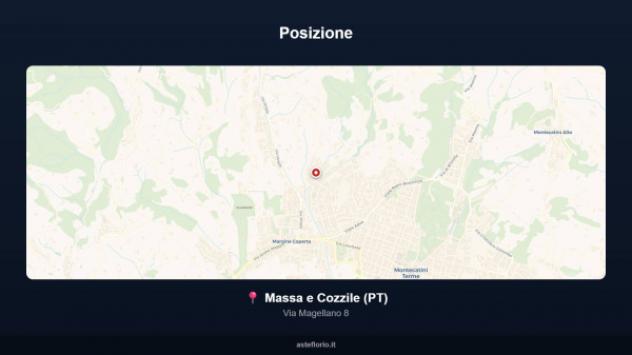 Immobile in asta di 360 m² con più di 5 locali e box auto in vendita a Massa e Cozzile - Foto 11