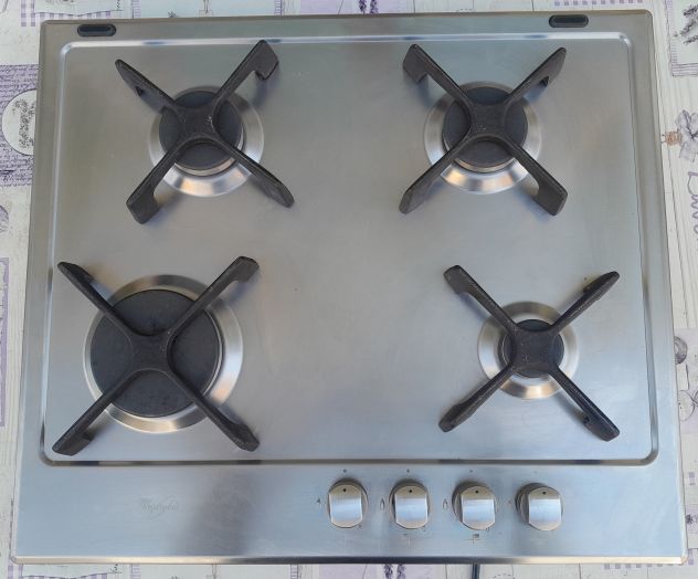 Piano cottura a gas Da incasso Whirlpool