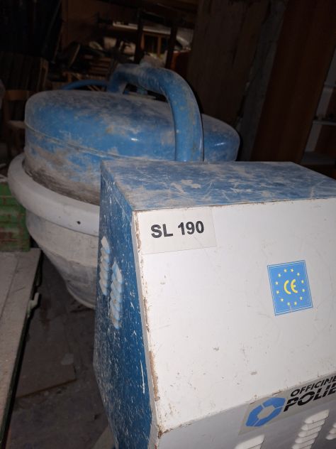 Betoniera usata Officine Polieri SL190