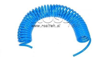 -SPIRALE TUBO ARIA BLU NON ATTREZZATO
