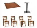 Set tavoli e sedie per ristoranti