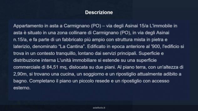 Immobile in asta di 84 m² in vendita a Carmignano - Foto 9