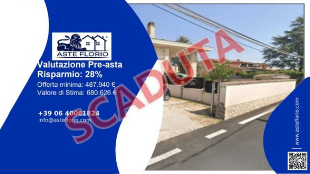 Immobile in asta di 321 m² con più di 5 locali e box auto in vendita a Ciampino