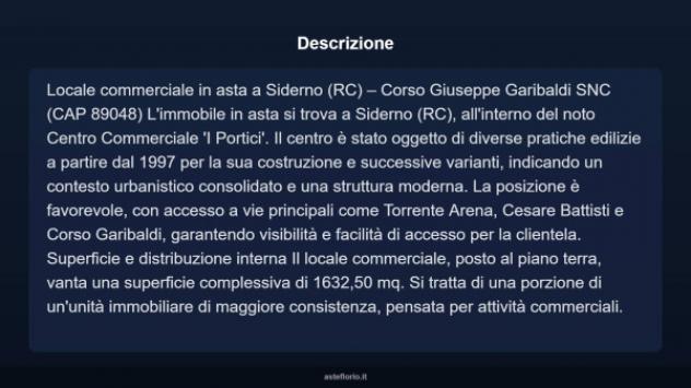 Immobile in asta di 1632 m² in vendita a Siderno - Foto 4