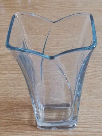 Vaso trasparente vintage arte di Murano,anni 70 - Foto 9