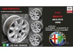 Cerchi minilite 6x 13 et13 4x98 alfa romeo
