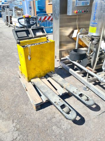 transpallet elettrico uomo a terra usato - Foto 5