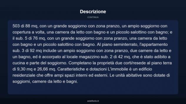 Immobile in asta di 298 m² in vendita a Campagnano di Roma - Foto 5