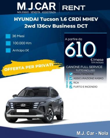 HYUNDAI Tucson 1.6 CRDI 48V DCT Business - 4 rif. 24118984