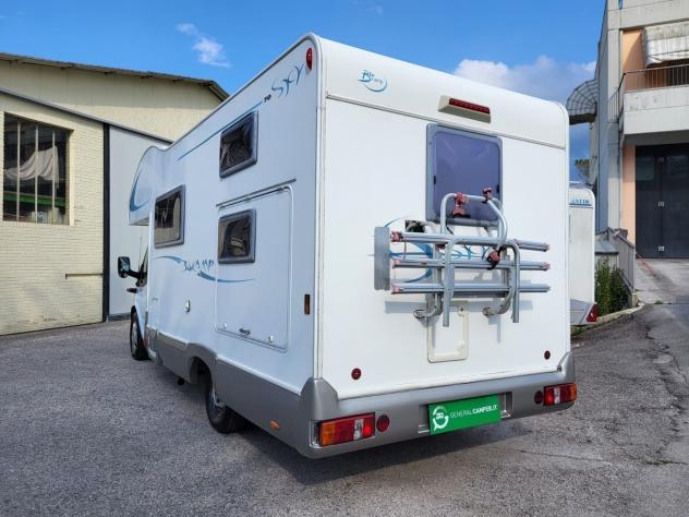 CAMPER BLUCAMP FORD MANSARDATO 7 POSTI DOPPIA DINETTE GENERALI CAMPER - Foto 3
