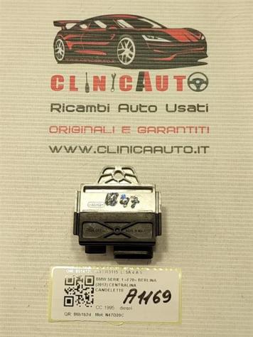 CENTRALINA CANDELETTE BMW Serie 1 F20 8514120 0281003115 N47D20C diesel 1995 (1119) - Foto 4
