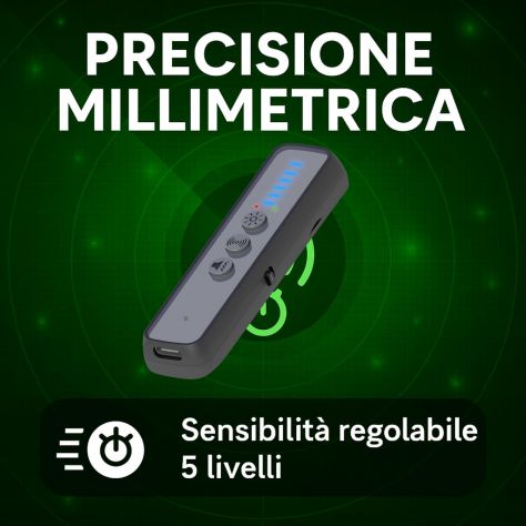 Rilevatore RF multifrequenza S600B segnali wireless verifica privacy - Foto 6
