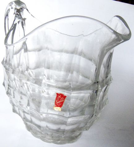 Caraffa in cristallo cm. 27 h.-marca Rinaldi-ca1965-