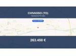 Immobile in asta di 205 m², box auto in vendita a Chivasso