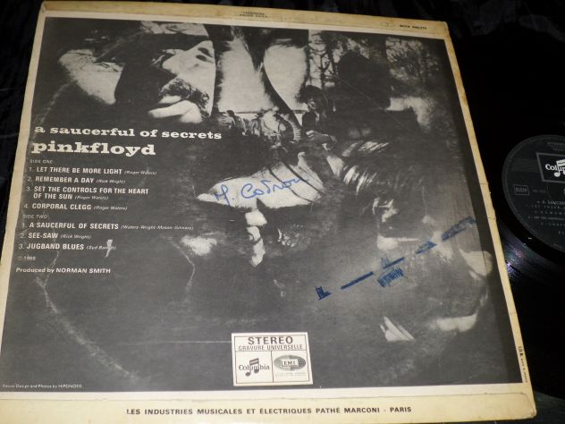 PINK FLOYD - A Saucerful Of Secrets - LP / 33 rpm 2th Press 1969 SCTX 340.770 - Foto 2