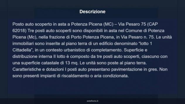 Immobile in asta di 39 m² in vendita a Potenza Picena - Foto 4