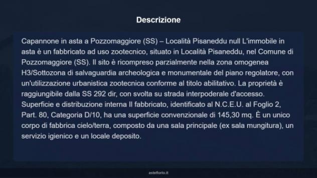 Immobile in asta di 145 m² in vendita a Pozzomaggiore - Foto 9