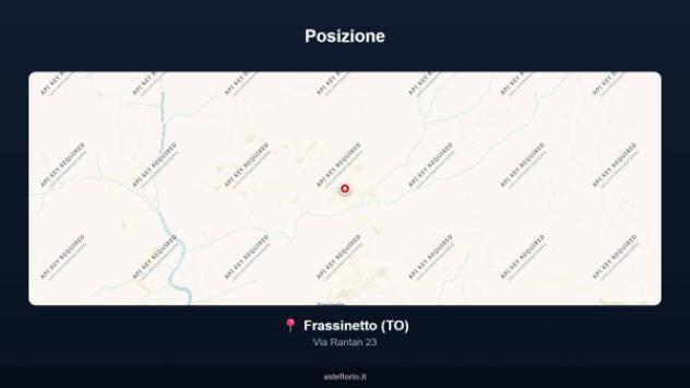 Immobile in asta di 170 m² con più di 5 locali e box auto in vendita a Frassinetto - Foto 18