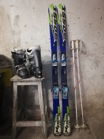 Scii più scarponi da discesa
