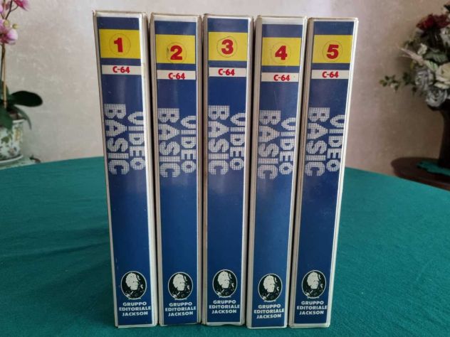 Corso Video Basic Jackson N°13 Pour Commodore 64 - Version Italienne Avec Datassette, édition 1985
