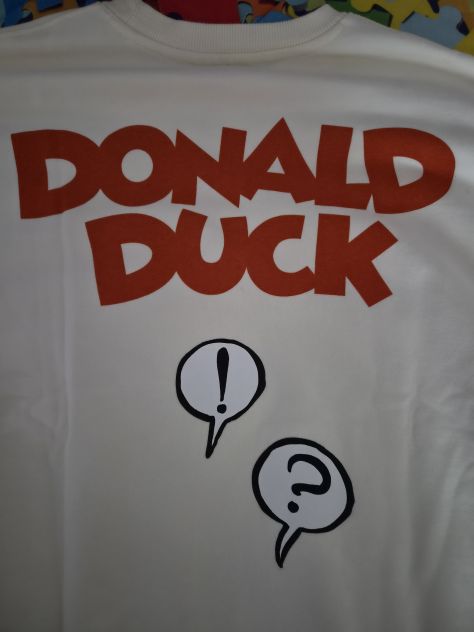 Felpa Donald Duck (paperino) taglia M - Foto 3