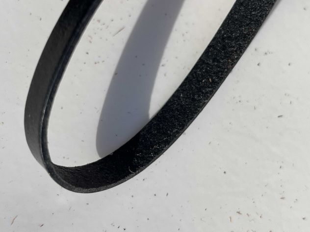 T10 Nastro in pelle a vegetale Nero H 8 mm - L 250 mt - Foto 7