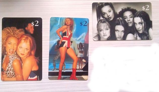 Schede telefoniche, sprint phone card Spice Girls