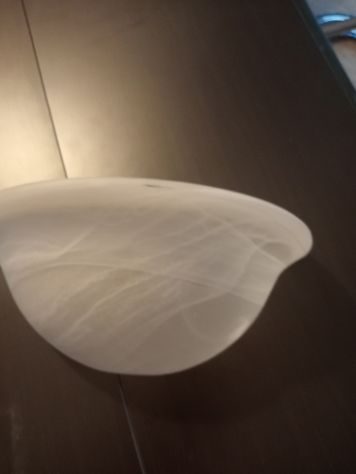 LOTTO LAMPADARI DA PARETE E A SOSPENSIONE IN VETRO  - BELLISSIMI -Abat jour - Foto 8