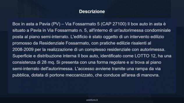 Immobile in asta di 28 m² in vendita a Pavia - Foto 6