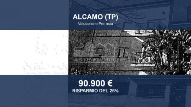 Immobile in asta di 125 m² con più di 5 locali e box auto in vendita a Alcamo