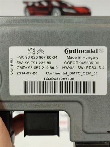 CENTRALINA START E STOP PEUGEOT 2008 1° Serie 9802096780 9H06 diesel 1560 (13) - Foto 2