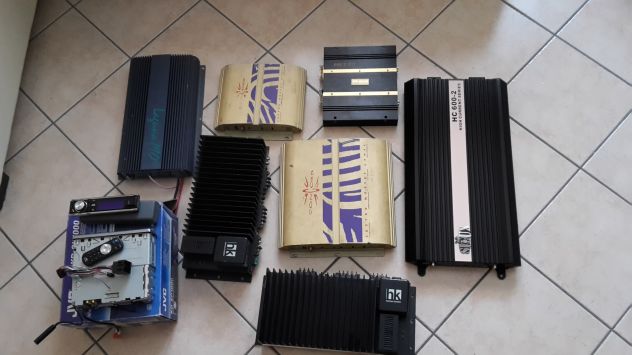 amplificatore subwoofer autoradio cross over