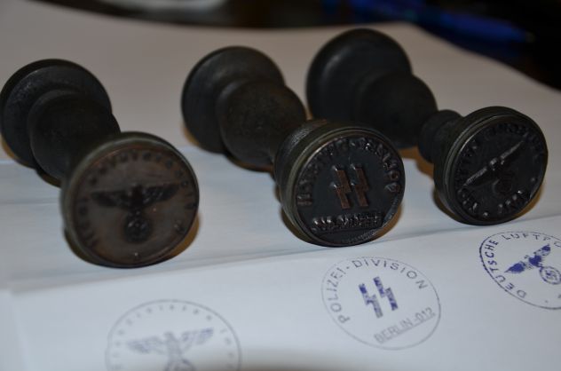 timbri postali esercito tedesco 1^ e 2^ guerra mondiale