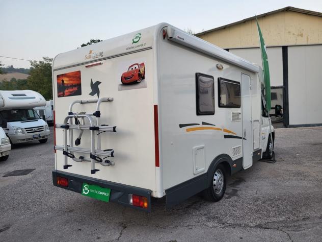 CAMPER ADRIA LIDO DUCATO SEMINTEGRALE CLIMATIZZATORE FOTOVOLTAICO TENDALINO GENERALI USATO - Foto 4