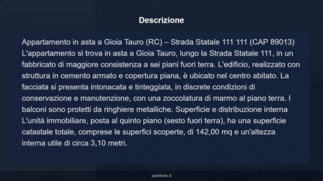 Immobile in asta di 142 m² in vendita a Gioia Tauro - Foto 13