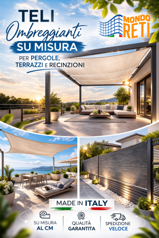 Teli Ombreggianti su Misura per Giardino e Orti - Foto 3