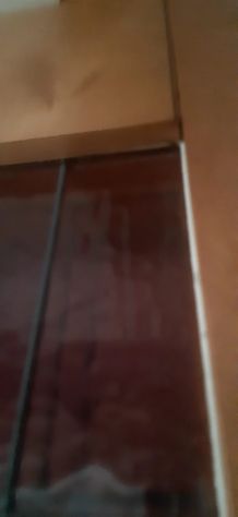 vetrate cattedrale floreale liberty primi 1900 h 190 x 45 con cornice h 220 x 53 - Foto 4