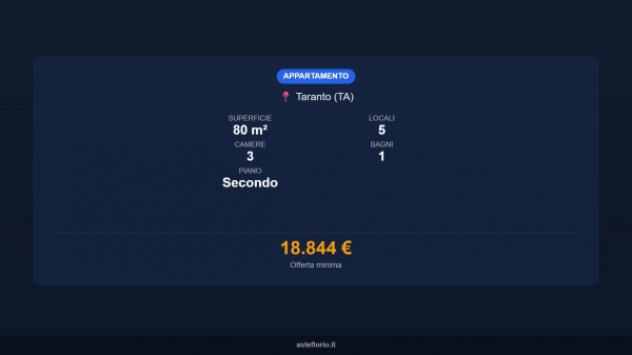 Immobile in asta di 80 m² in vendita a Taranto - Foto 16