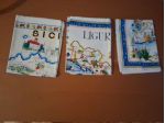 3 Strofinacci Canovacci Asciugapiatti Vintage Cotone Regioni Liguria Sicilia