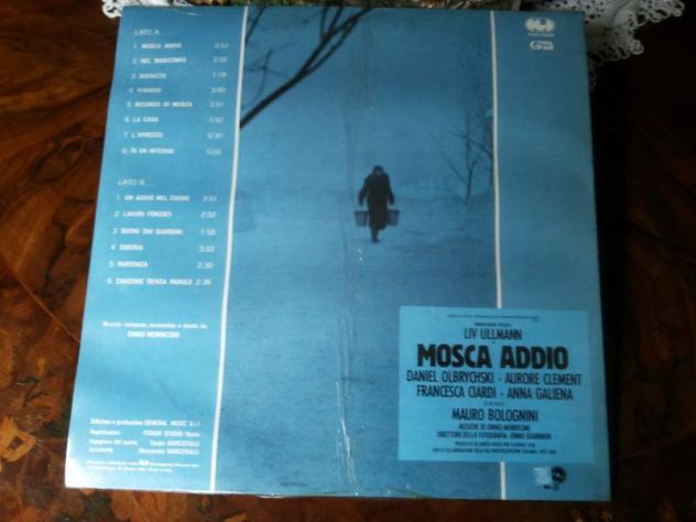 MOSCA ADDIO lp musica Morricone film 1987 ancora sigillato originale - Foto 2