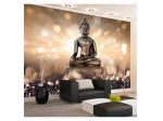 Fotomurale Adesivo Con Buddha Arredalacasa Versione Golden